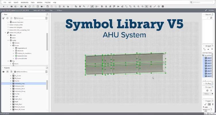 schneider hvac graphics library