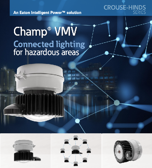 New Products For Engineers Champ Vmv Led Connected Luminaires Eaton Corporation
